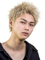 オーシャントーキョーオーバー 渋谷(OCEAN TOKYO OVER)&nbsp;メンズ波巻きツイスパニュアンススパイラルスパイキーショート