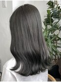 ☆透明感オリーブグレージュ髪質改善レイヤーカットブリーチなし