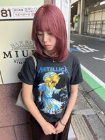 サロンドミルク 溝の口店(salon de MiLK)&nbsp;10代20代30代/レイヤーカット/ラベンダーピンク［溝の口］