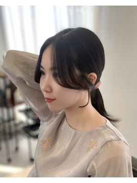 シェス 梅田茶屋町(shes) 似合わせ顔周りカット/アリサ