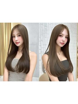 【河原町徒歩1分/関西コレクション常連サロン】その上質なストレートの艶＆質感に誰もが目を奪われる...