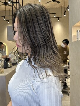 ディーン 豊橋(DEAN) バレイヤージュ ホワイト