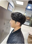 メンズフェザーパーマ
