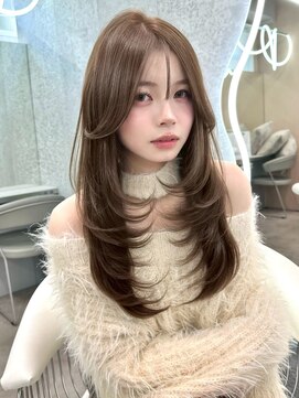 グロー 大宮(GLROW) 髪質改善/縮毛矯正/ミディアムレイヤー/酸性ストレート/大宮