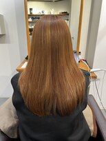 アンクル(ancre)&nbsp;艶髪ストレート×セミロング×ハイダメージ×髪質改善【広島】