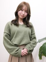 Idk オリーブベージュ/顔周りレイヤー
