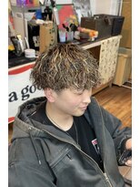 フォーティースリーヘアー(FORTYTHREE hair) 波巻きスパイラル×メッシュ