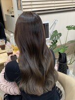 ミニョン(& mignon)&nbsp;オリーブグラデーション/毛先ブリーチ履歴あり