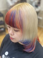 フルブルーム 東林間(fullbloom)&nbsp;抜きっぱなしブリーチ×サーモグラフィーカラー