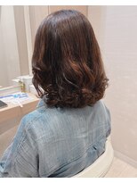 コーエン(cowen)&nbsp;ボブルフ段カット短め前髪デザインカラー似合わせイメチェン50代