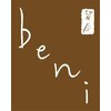 髪屋ベニ(beni)のお店ロゴ