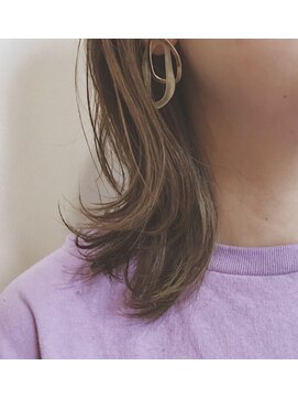 ブリックアンドモルタル(BRICK&MORTAR) アクセサリーカラー/インナーカラー/イヤリングカラーベージュ