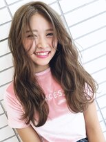 ビートス(BEAT S)&nbsp;【BEAT S】柔らか透明感ベージュ×大人前髪×ウェーブ/栄/矢場町