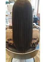 モプレア(MOPLEA)&nbsp;オリーブベージュ系ツヤ髪カラー