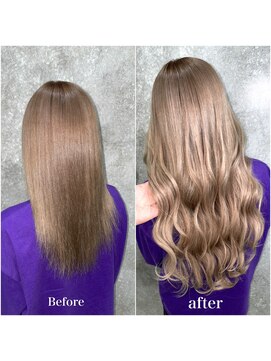 ニノ(nino) 【NINO】ミルクティーベージュ/シールエクステ