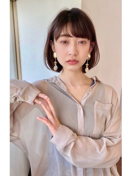 レイラバイアフロート 吉祥寺(Lila by afloat) 上品な丸みボブ【アフロート吉祥寺 緒方】