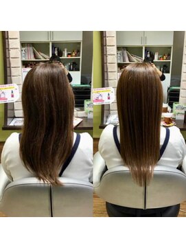 髪質改善ヘアサロン モアビー(More B) 【髪質改善】ハリスノフトリートメント｜大人女性の艶髪☆