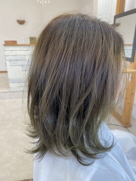ヘアーリゼル(Hair Rizel) カーキグリーン