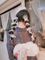 イノチカ(INOCHIKA) リボンヘアアレンジ