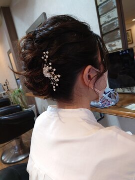 ヘアメイクライン(hair make LINE) 結婚式ヘアアレンジ