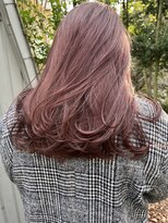 ヘアーコンセプト アイアイオ(HAIR CONCEPT iio) ピンクカラー