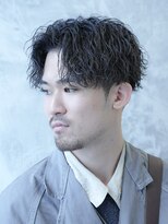 アルファ 新宿(alpha)&nbsp;フェザーパーマ/刈り上げセンターパート/サーフカール[新宿]