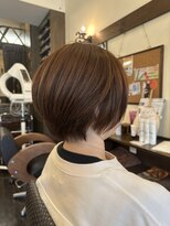 ヘアーデザイン ソレイユ 久米川店(Hair Design SOLEIL) 束感大人ショートボブ