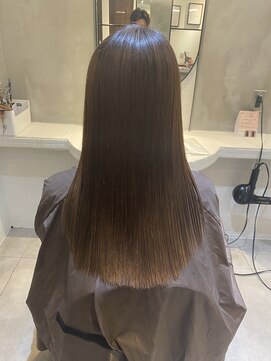 ジーナ 銀座中央通り(Zina) 【zina銀座中央通り】髪質改善ストレート!