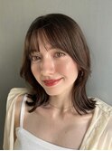 髪質改善*顔周りレイヤー黒髪ボブ*美髪【Zina 船橋南口】