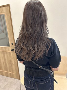 キノ(kino) ブリーチなしの透明感カラーアッシュグレージュ