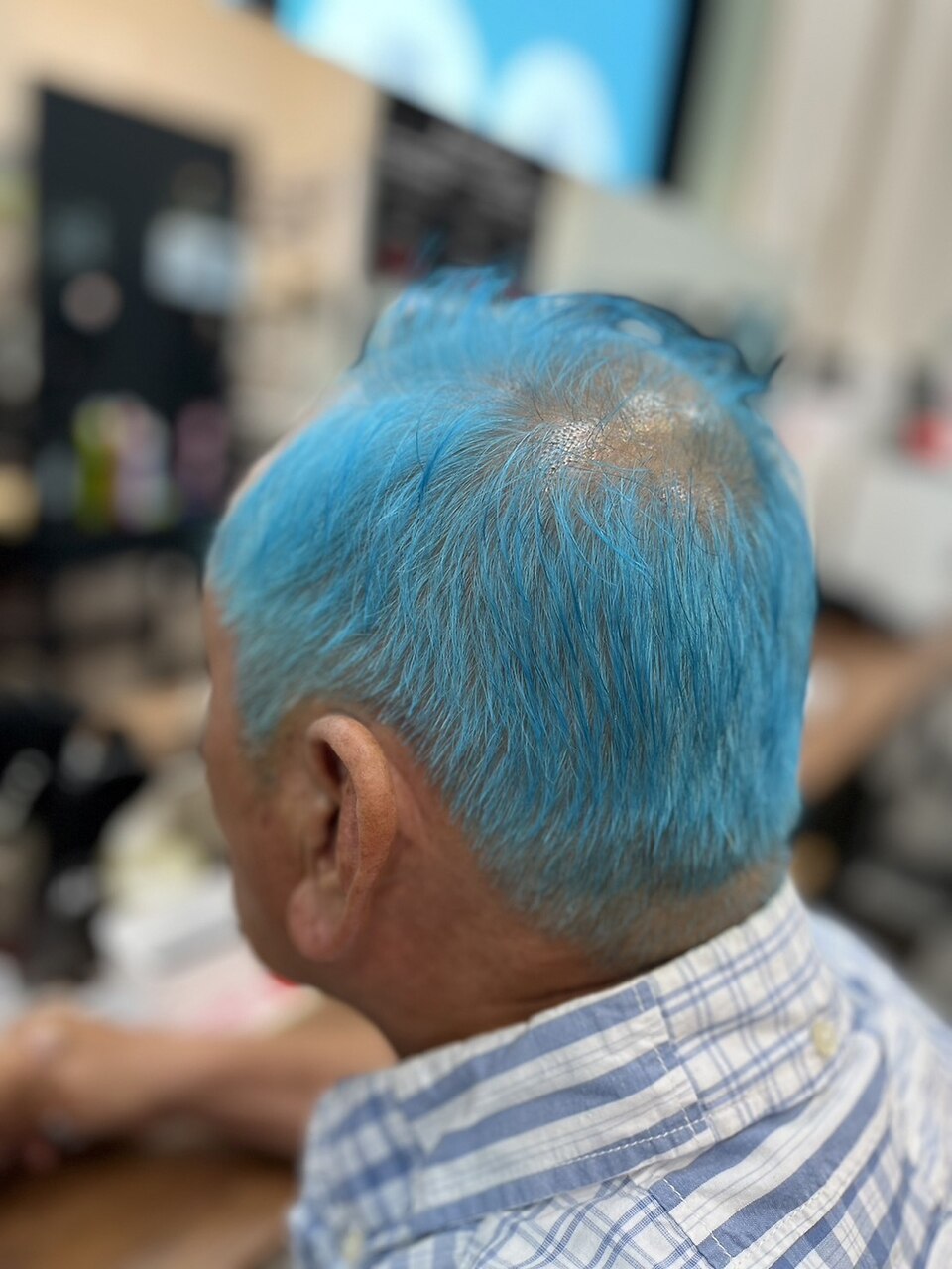 シアン：L185778888｜ラッキーカラー(Lucky Color by SREAC)のヘア