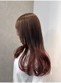 毛先のブリーチ履歴を活かして◎