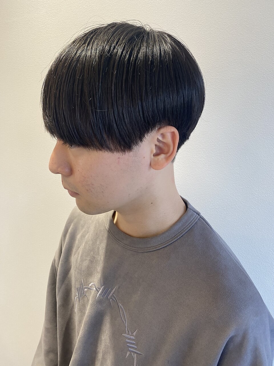 マッシュ】ツヤ髪 ストレート 刈り上げ ツーブロック 平針：L188274094