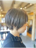 丸みショートボブ