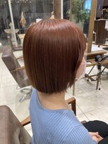 ヘア ルミナス バイ フォルテ(HAIR LUMINAS by FORTE) 韓国風 艶感オレンジブラウン