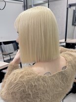 ロウル 渋谷(LOWRL)&nbsp;ブロンドボブ/ブリーチ