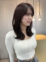 アース コアフュールボーテ 新潟紫竹山店(EARTH coiffure beaute)&nbsp;ナチュラルブラウン_ワンホンヘア_リノケアブリーチ