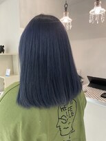 ヘアメイク ルエル(Hair Make Ruelle) ネイビーブルー