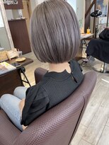 ヘアー アトリエ アンジー(Hair Atelier Angee) ミルクティーカラー