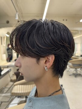 ニコ トウキョウ ヨコハマ(nico) メンズ/センターパート/ニュアンスパーマ