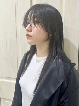 キヨミ 札幌東区役所(KIYOMI)の写真/《大人の艶髪を惹き出す》自社開発のトリートメントで髪質改善◇髪本来の美しさを活かしたデザインに。　