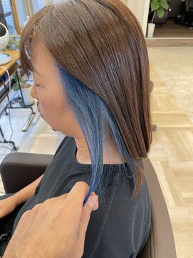 クープ(Coup) ☆イヤリングカラー×ブルー☆