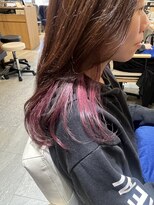 パラゴ(PARAGO.)&nbsp;インナーカラー×ラベンダーピンク♪