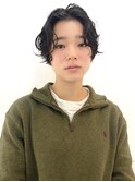 アンニュイパーマとハンサムショートヘア