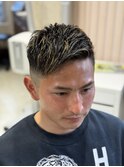 フェザーショート/刈り上げショート/メンズカット