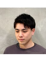 サームマン 人形町(SARM MAN)&nbsp;ビジネス×好印象間違いなし　センターパート/アップバンク