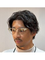 ジェントル(GENTLE) ラフさと品格を兼ね備えた大人のビジネスパーマ/メンズパーマ