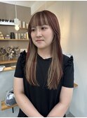 pink ×inner beige にぷつっとカット【mayu】【明石駅3分】
