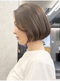 大人ボブ/くびれヘア/夏のヘアアレンジ/町田
