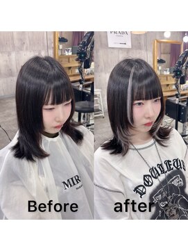 ミラク 町田(MIRAC) 【MIRAC町田店】シールエクステ11枚インナーデザイン